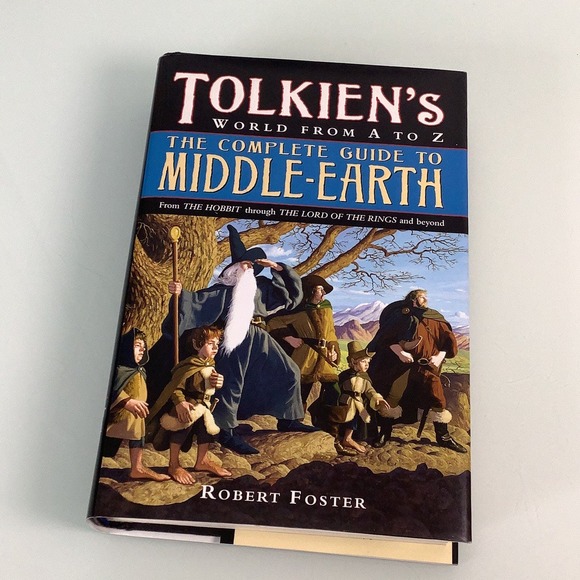 Robert Foster The Complete guide to Middle Earth Hard cover book EUC - Picture 10 of 10